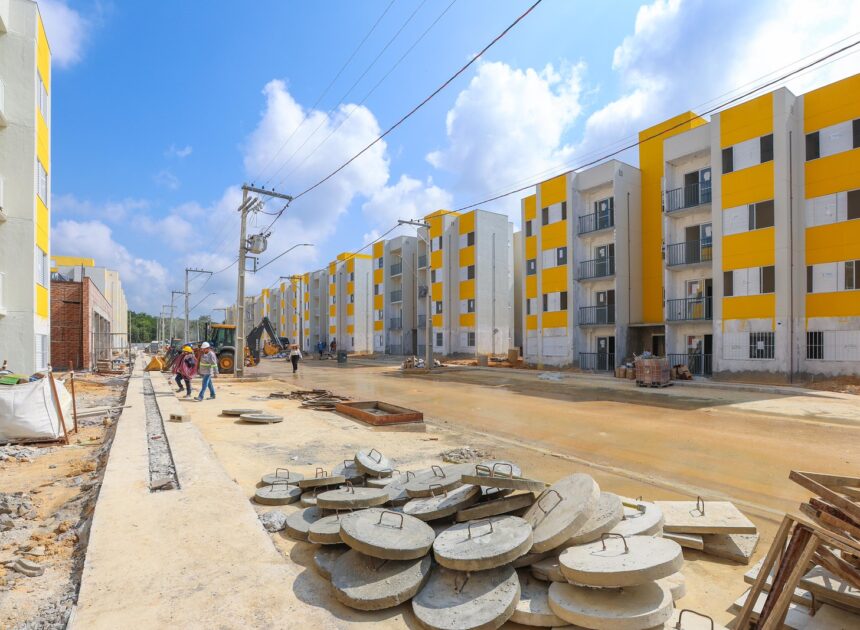 Residencial Carlos Braga chega a 98% das obras e deve beneficiar 576 famílias em Manaus