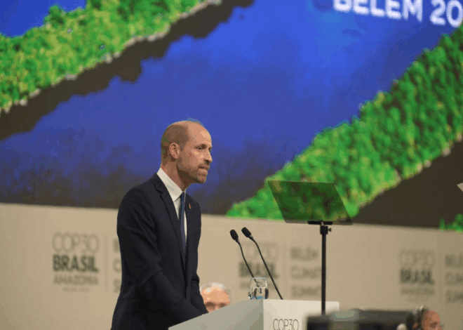 Principe William faz discurso histórico na Cúpula dos Líderes