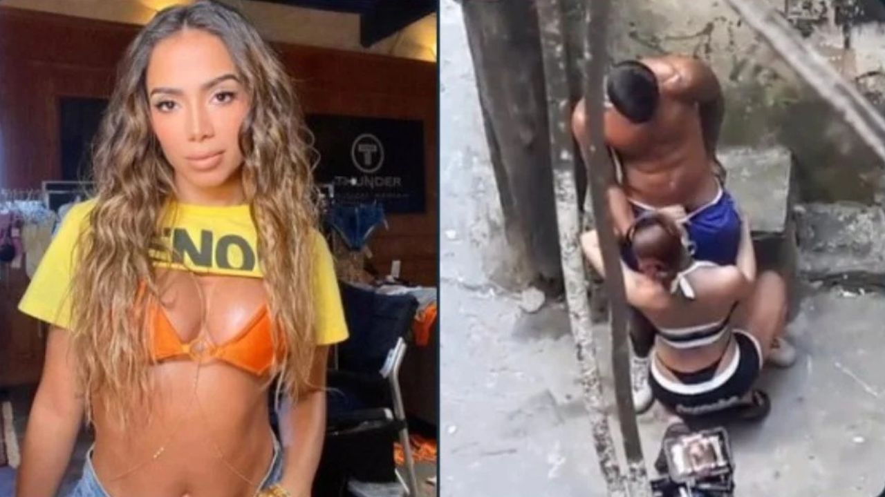 Anitta é flagrada “fazendo boquete” em favela. Assista!