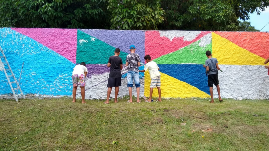 Projeto cores do Pará chega em Alter do Chão