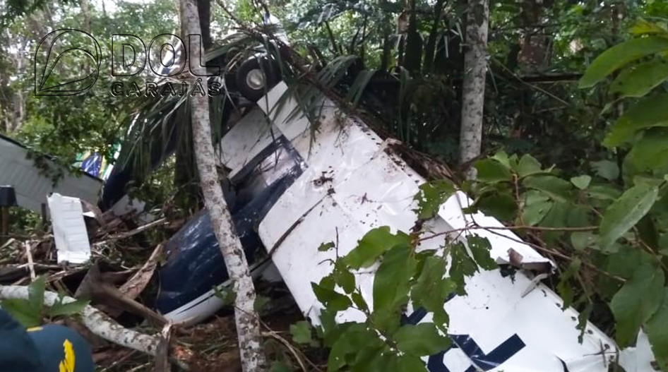 Avião cai em área de mata no sul do Pará