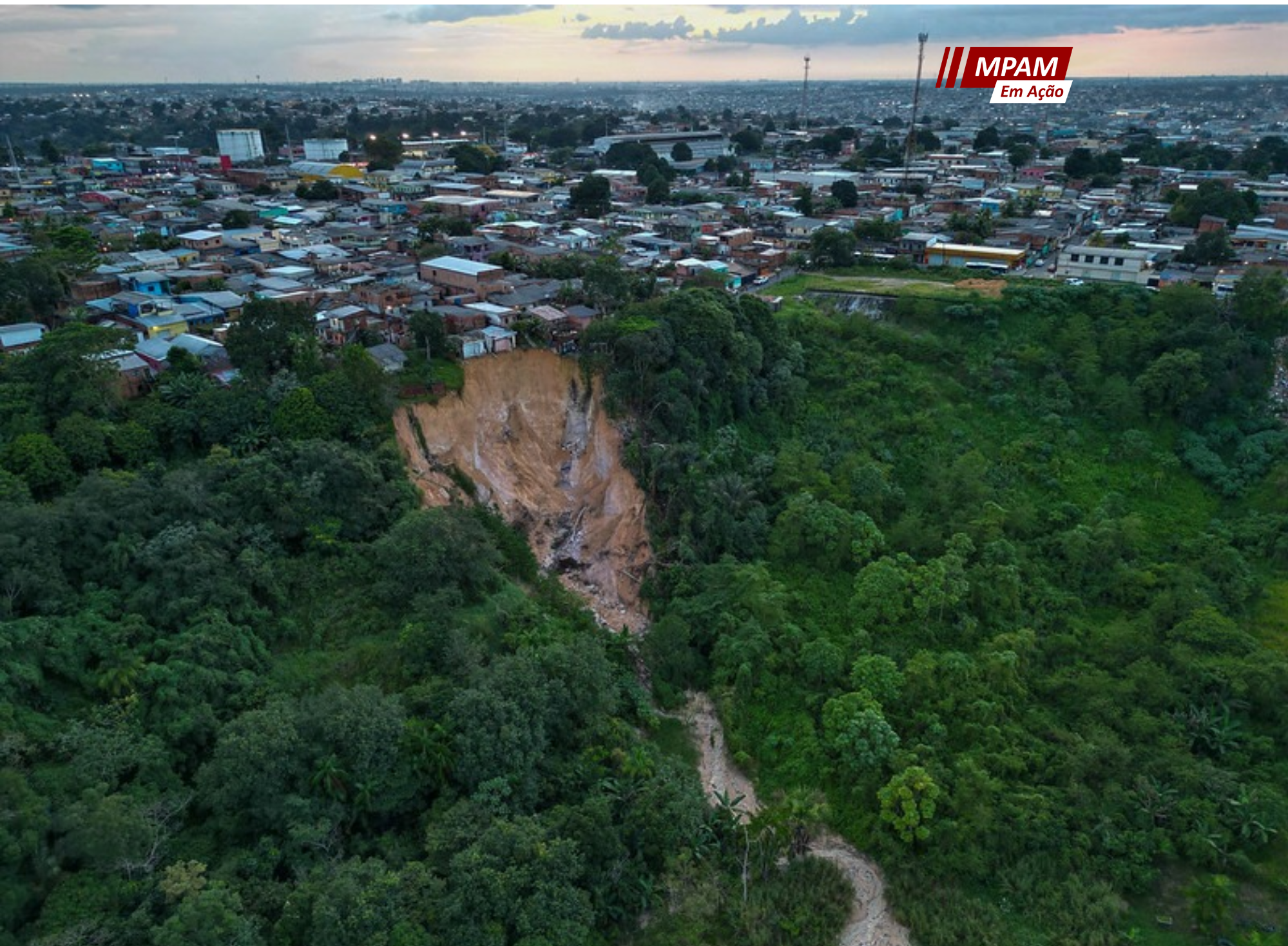 Manaus- Prefeitura tem até o final de março para apresentar plano sobre as áreas de risco.