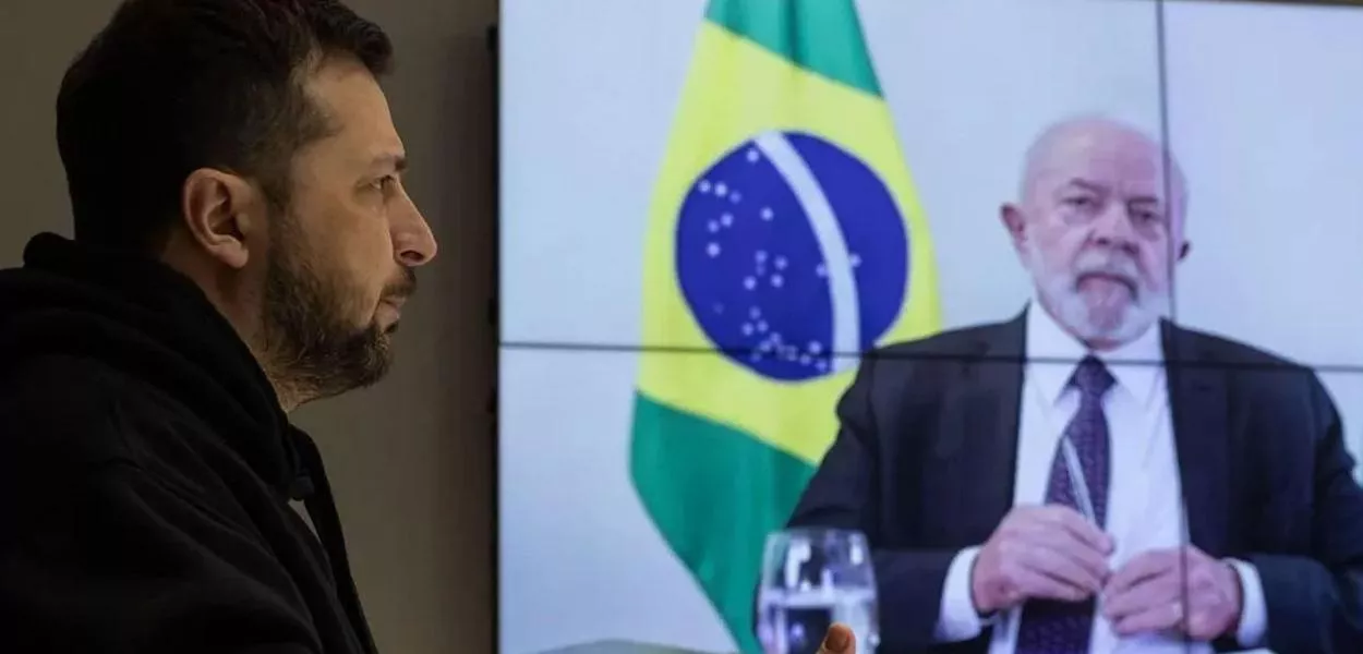 Lula diz a Zelensky que apoia integridade territorial da Ucrânia