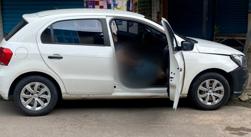 Manaus-Passageiro é executado dentro de carro de aplicativo em ‘área vermelha’. Veja Vídeo