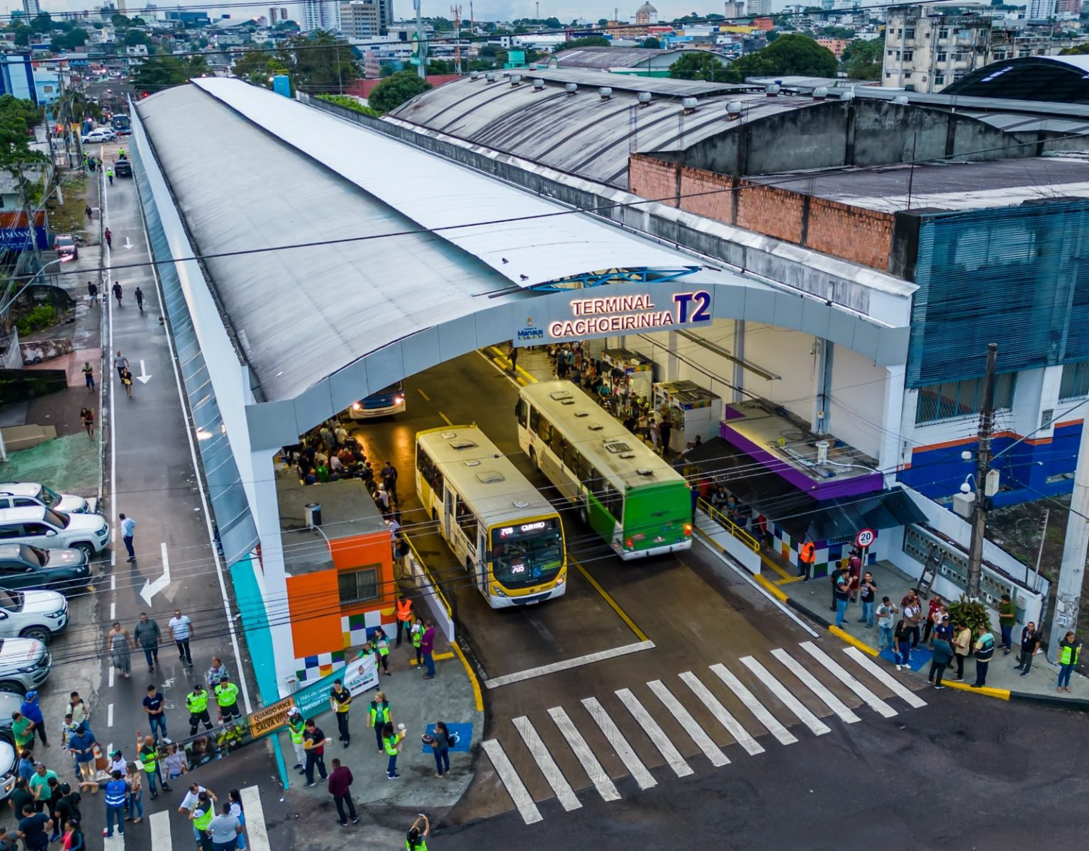 Assaltos no transporte coletivo de Manaus cai 30,6%.