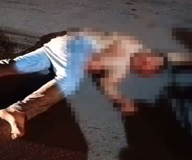 Imagens fortes! Um homem ainda não identificado teve o corpo mutilado no município de Iranduba.