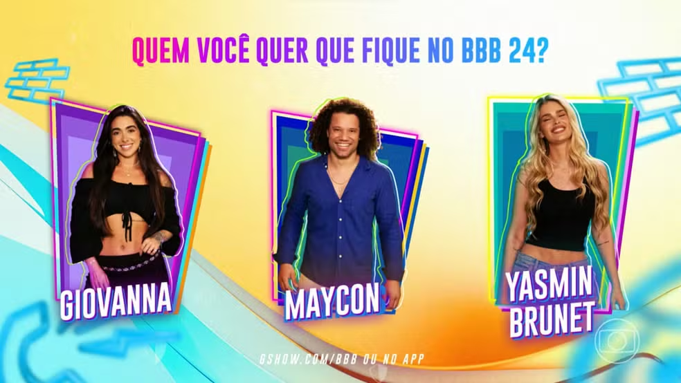 Votação aberta do Primeiro Paredão do BBB 24