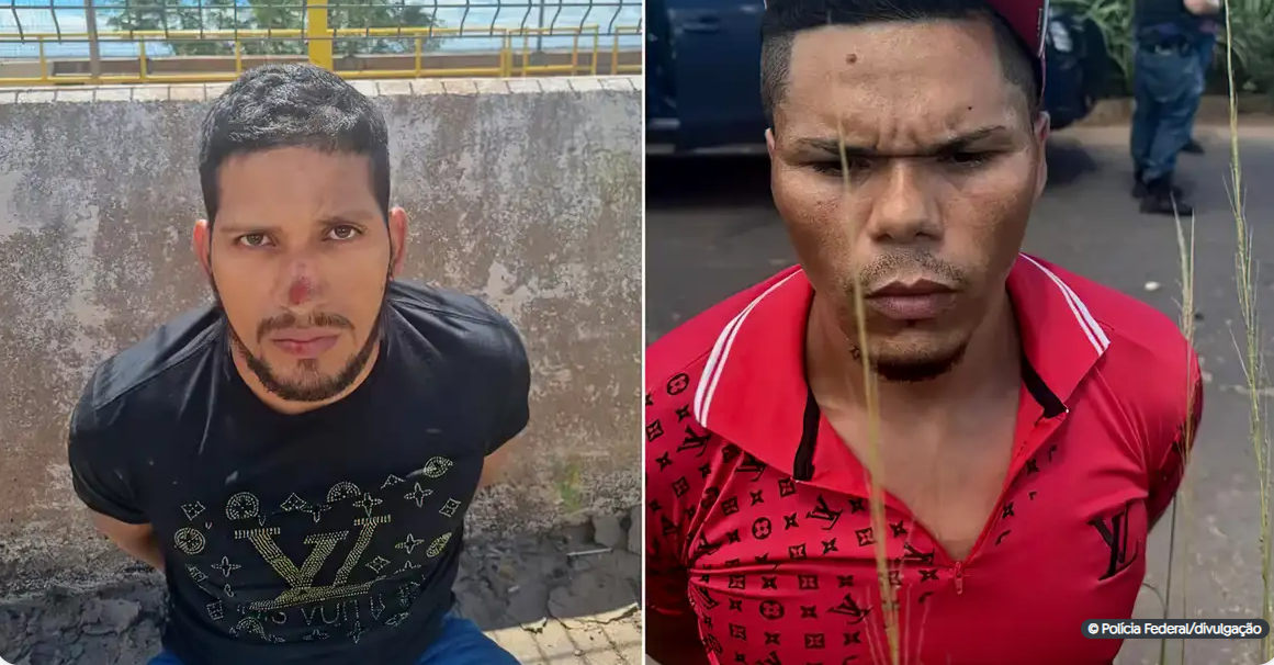 Capturados no pará fugitivos de penitenciária federal em Mossoró.