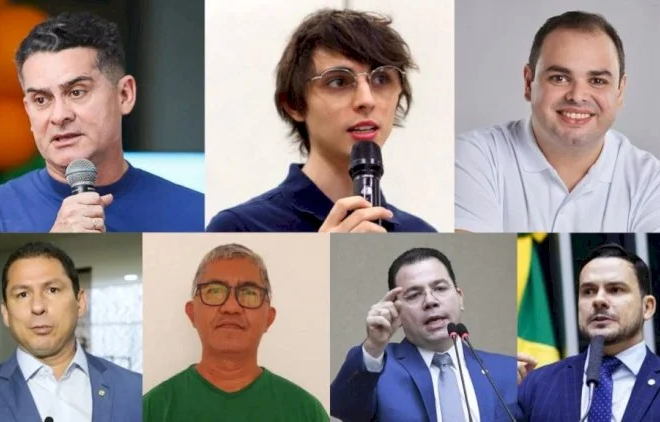 Davi Almeida e Roberto Cidade estão empatados tecnicamente diz pesquisa.