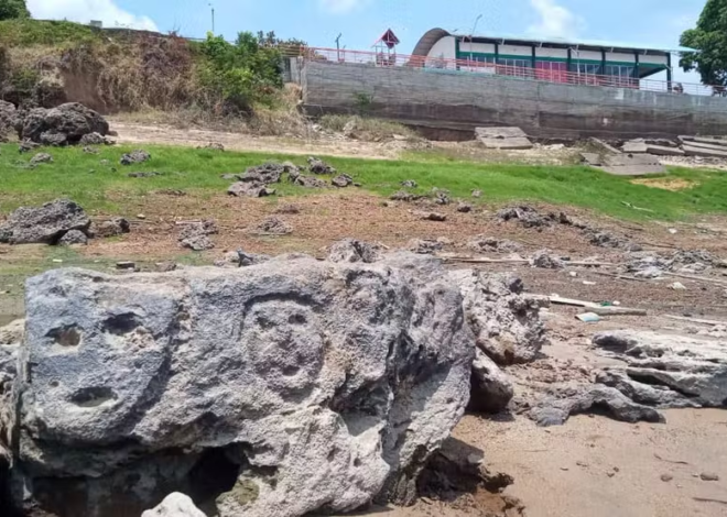 A seca na Amazônia trouxe a luz artefatos históricos que estavam escondidos sob as águas