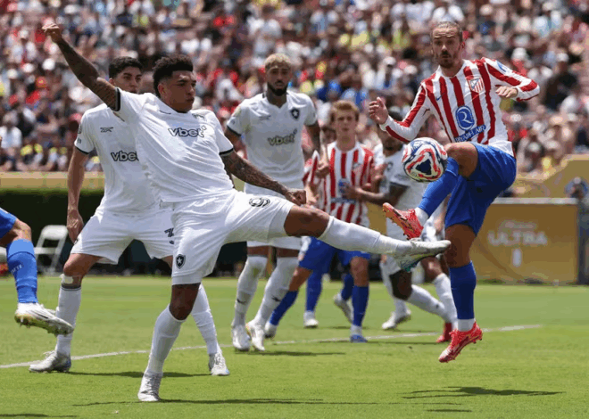 Botafogo elimina o Atlético de Madrid do mundial de clubes