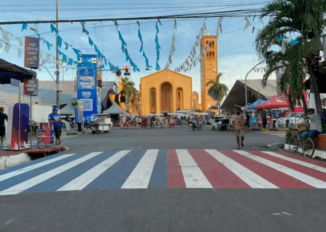 Rivalidade entre Caprichoso e Garantido separa Parintins em azul e vermelho