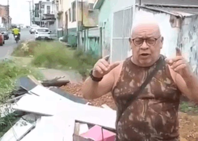Vídeo: Morador fica indignado com o prefeito Davi Almeida