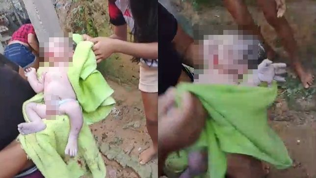Mulher joga filho recem-nascido pela janela de casa na zona leste de manaus. Veja Vídeo