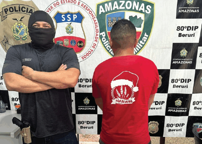 Beruri: Polícia Civil prende homem por estupro de vulnerável contra criança de 8 anos