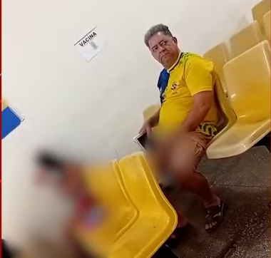 Homem flagrado socando a rola em UBS se entrega e é preso em Manaus
