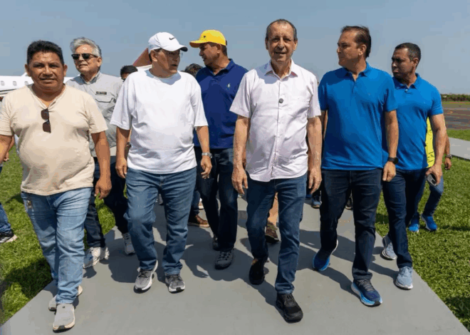 Omar Aziz e Eduardo Braga destacam avanço histórico da estrada que liga Parintins ao Pará
