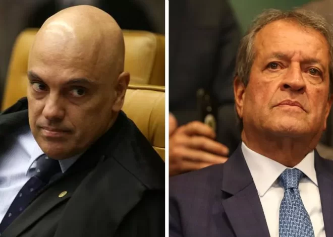 Moraes defende retomada de inquérito contra Valdemar Costa Neto