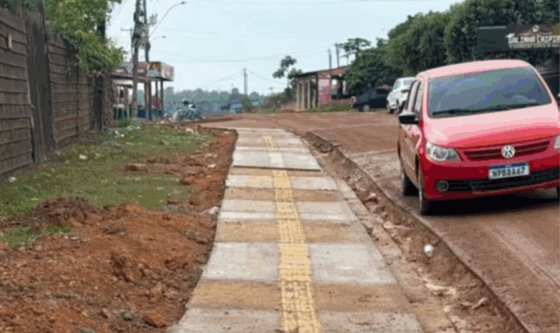 Calçamento milionário em Mojuí dos Campos provoca reação da oposição e da comunidade