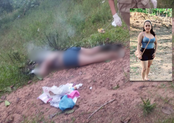 Vídeo mostra mulher carbonizada após fio de alta tensão cair sobre ela no AM