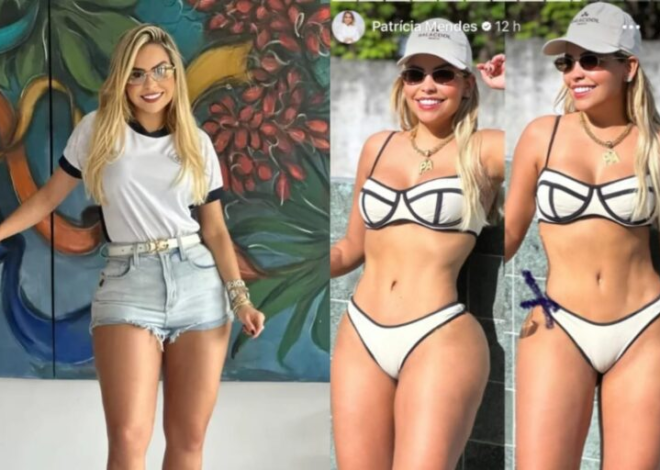 Prefeita de Marituba publica novas fotos de biquíni e repercute nas redes