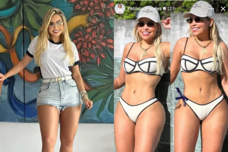 Prefeita de Marituba publica novas fotos de biquíni e repercute nas redes