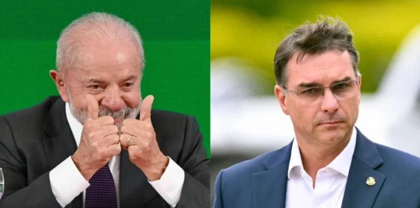 Levantamento da Quaest aponta empate técnico entre Flávio Bolsonaro e Lula no segundo turno.