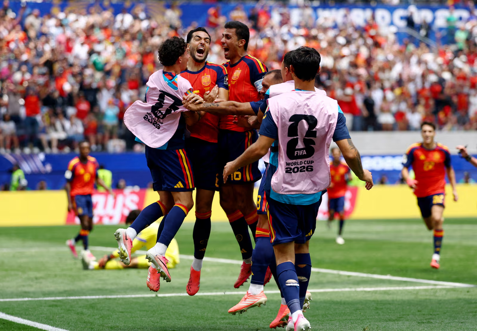 Espanha bate a Bélgica e vai à semifinal da Copa